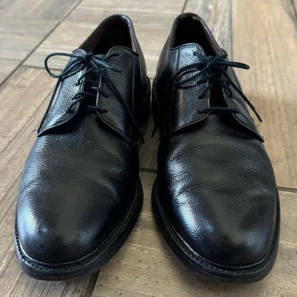 Allen Edmonds Leeds Black Shoes oxfords Size 9.5 Made In USA main image 7